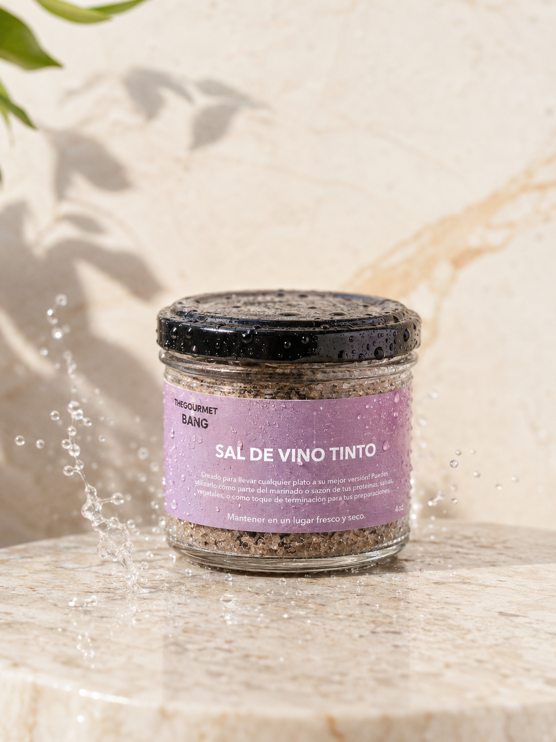 Sal de Vino Tinto de The Gourmet Lab incluida en FoodieBOX junio 2026.