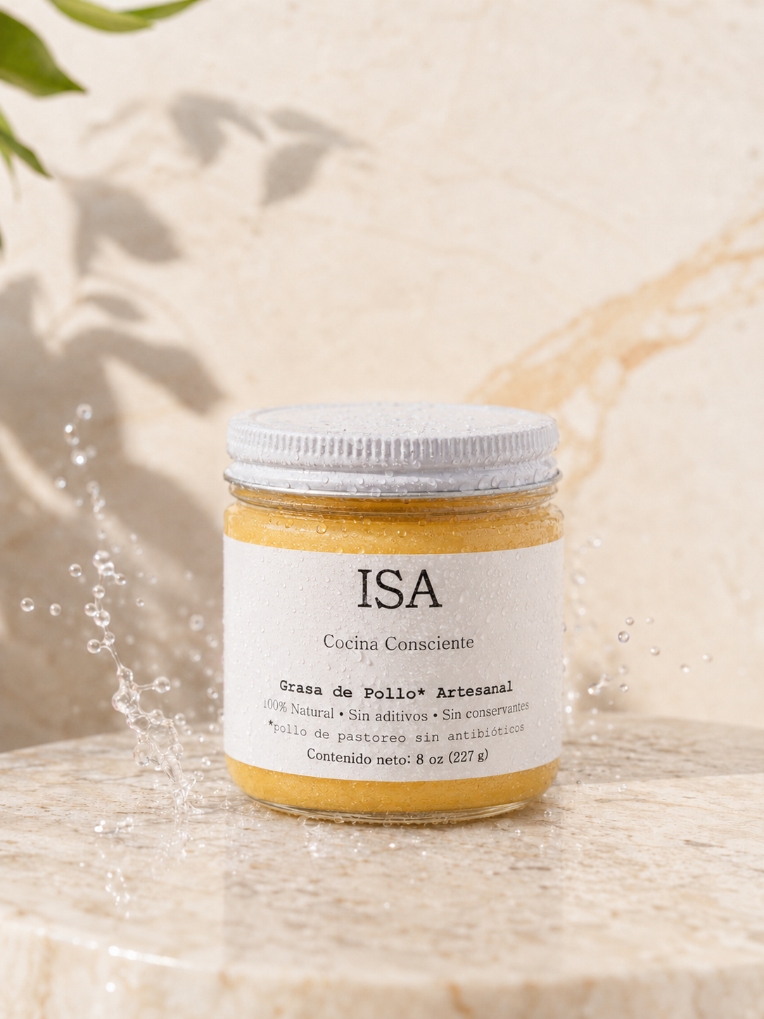 Producto dominicano Grasa de Pollo de ISA incluido en FoodieBOX junio 2026.