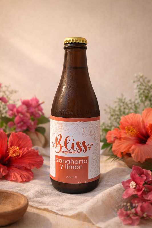 Kombucha Zanahoria y Limón — Bliss