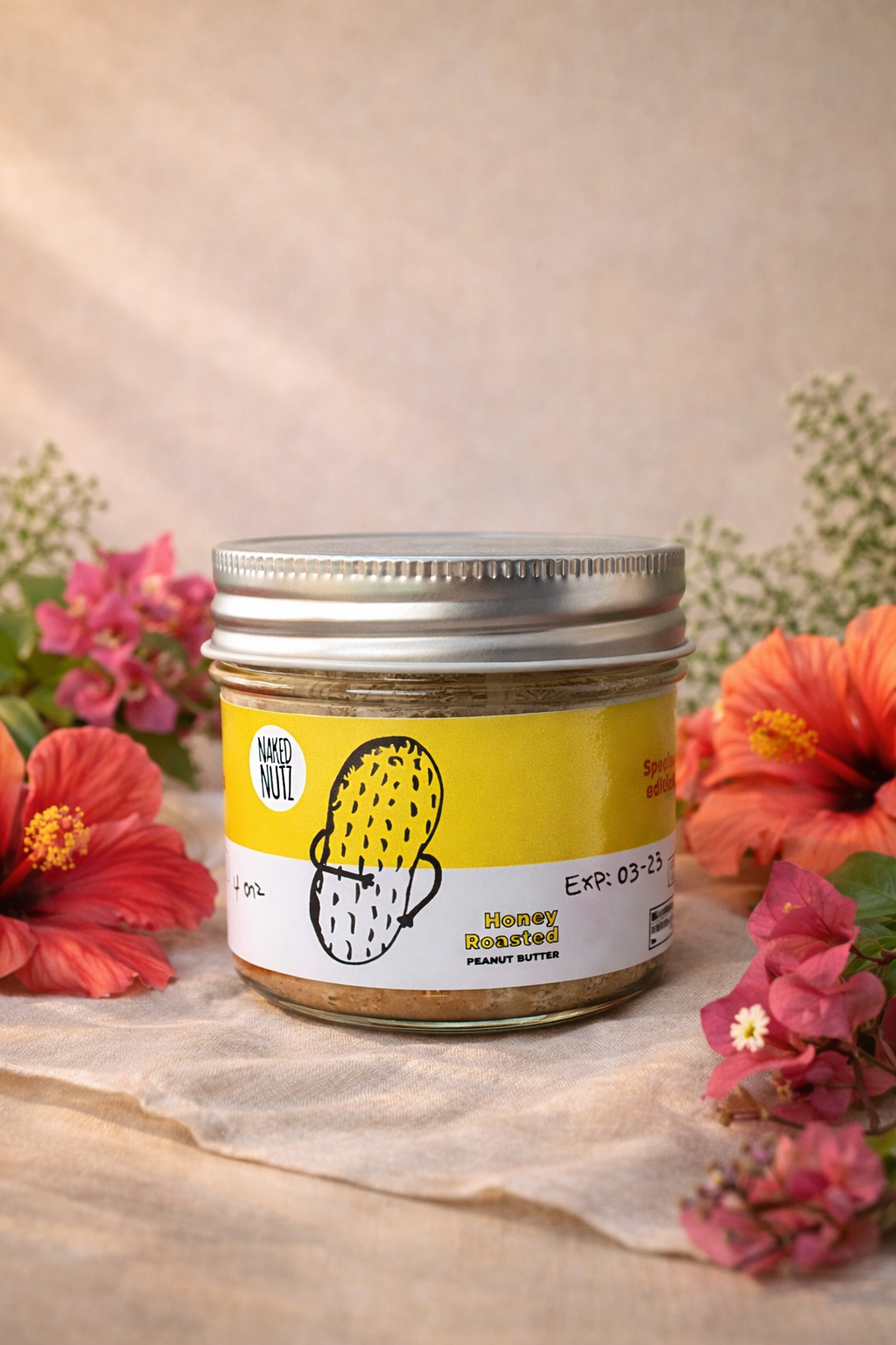 Honey Roasted Peanut Butter — Naked Nutz