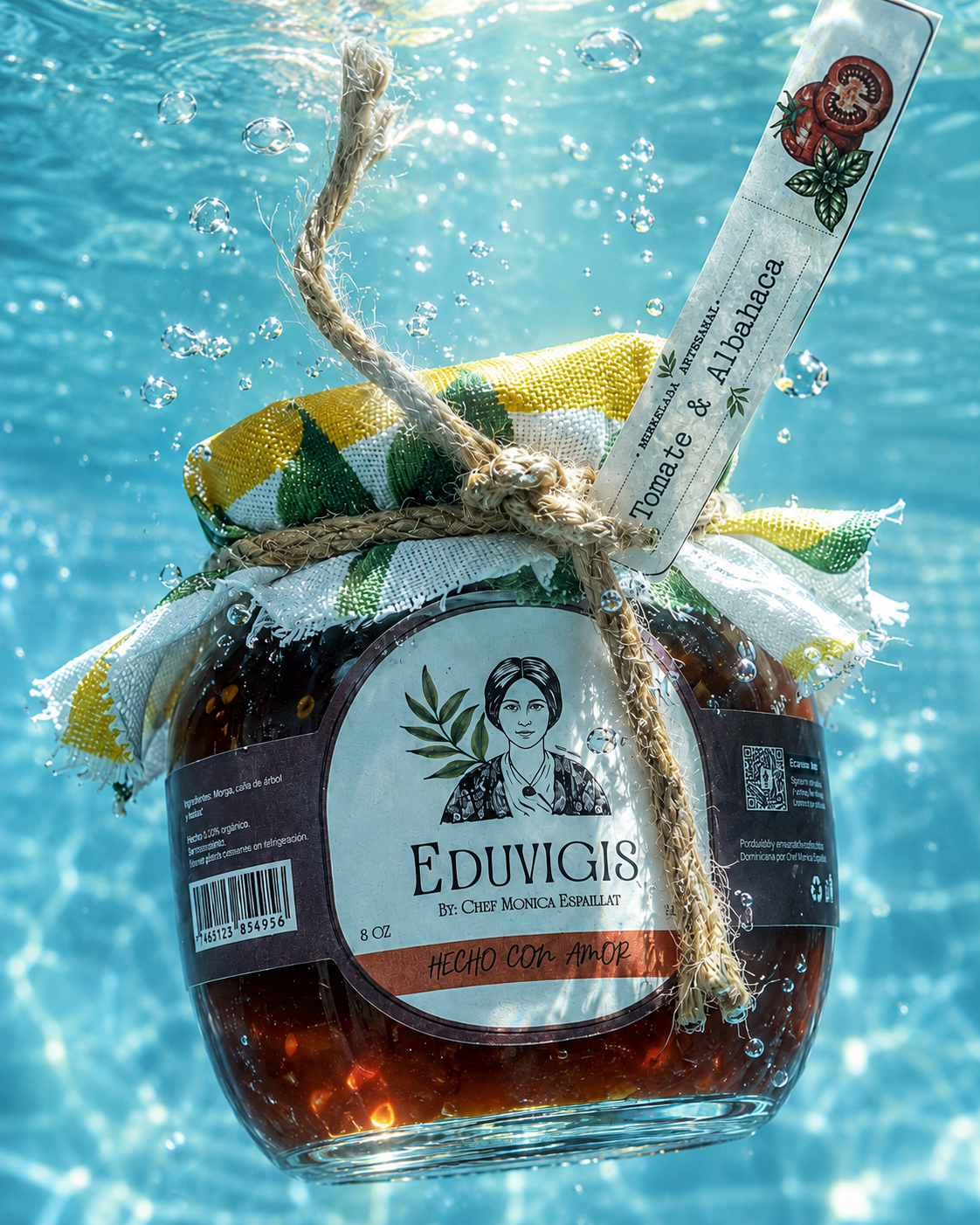 Mermelada de Tomate y Albahaca - Eduvigis