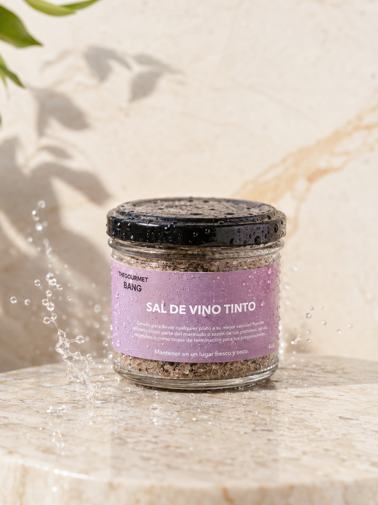 Sal de Vino Tinto de The Gourmet Lab incluida en FoodieBOX junio 2026.