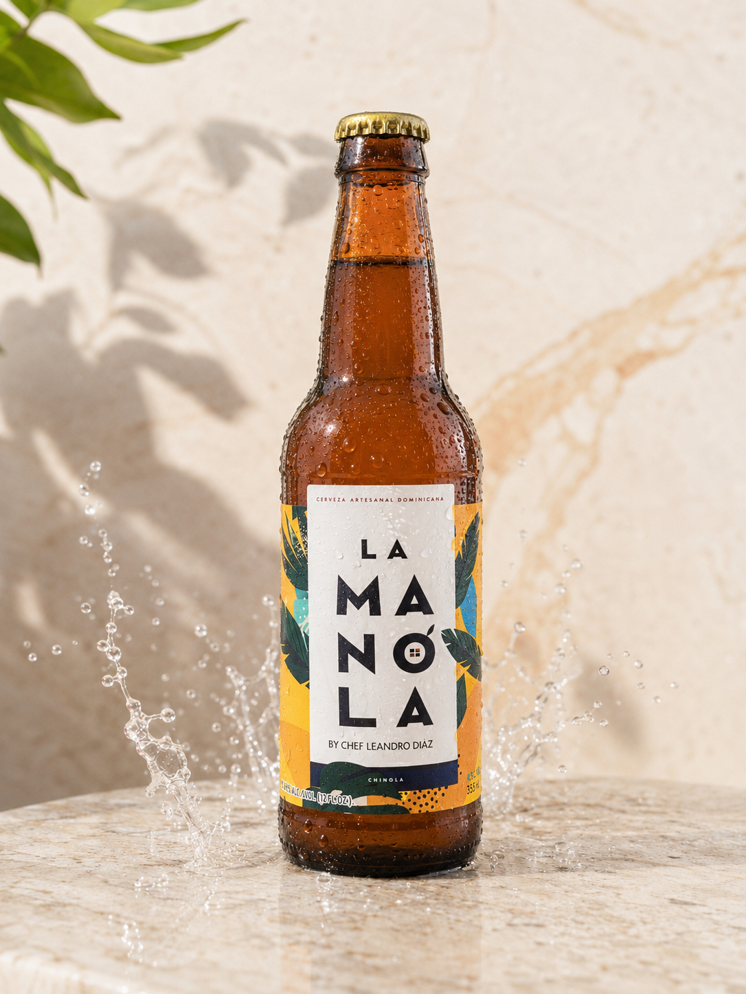 Cerveza artesanal dominicana Fruit Ale Chinola Touch de LAMANOLA incluida en FoodieBOX junio 2026.