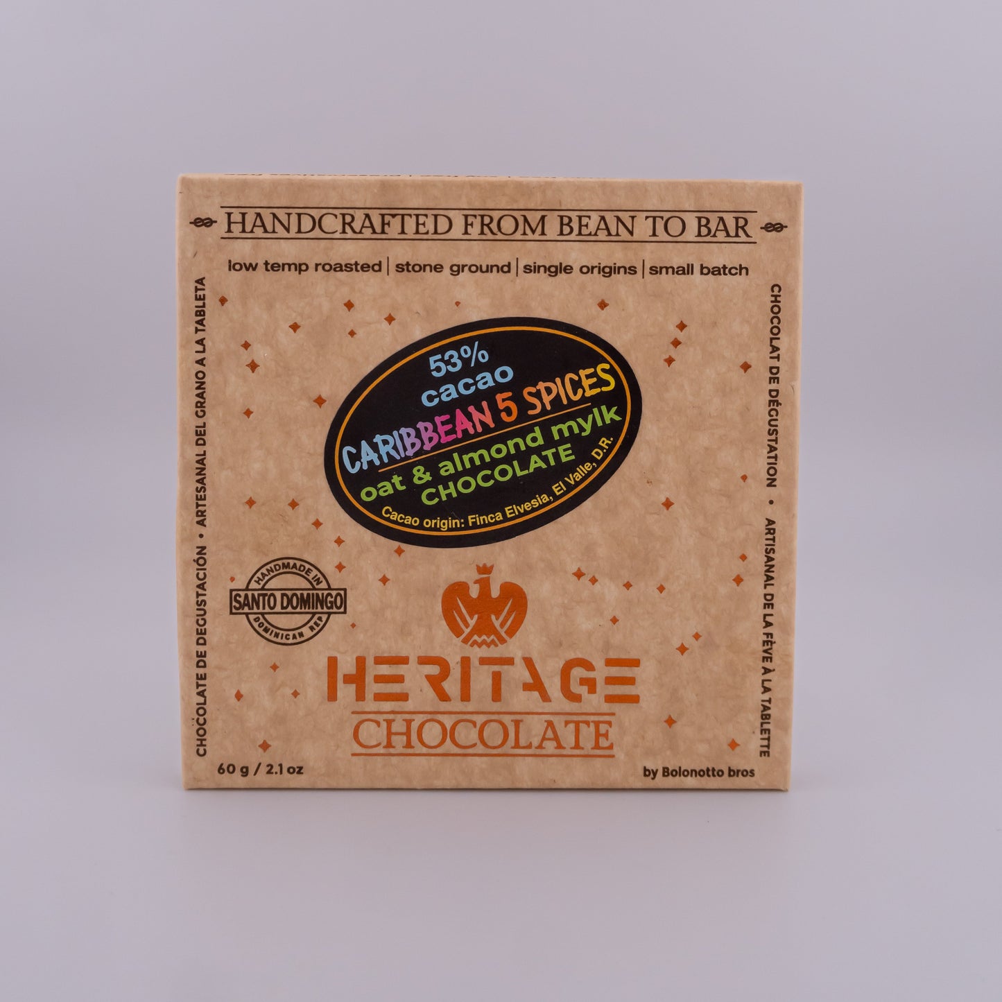 Chocolate Caribbean 5 Spices - Heritage Chocolate
